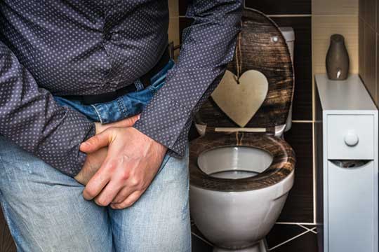 Man-Experiencing-Frequent-Urination-Caused-by-Prostate-Cancer