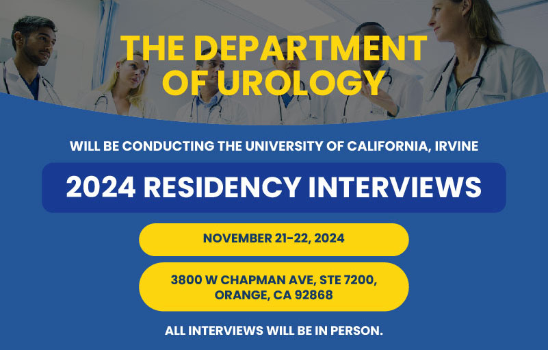 UCI-Urology-Residency-Interview-Popup